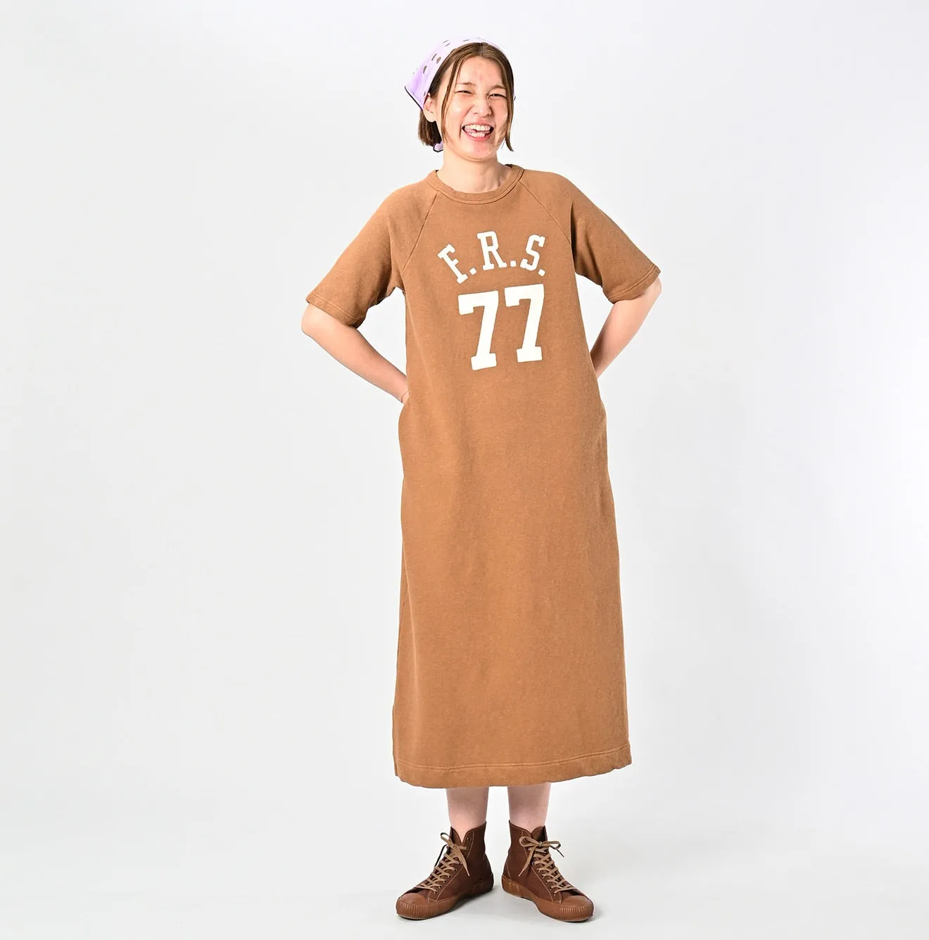 Cotton Gauze Fleece 908 Sweat Dress sold by 45r product image thumbnail 3