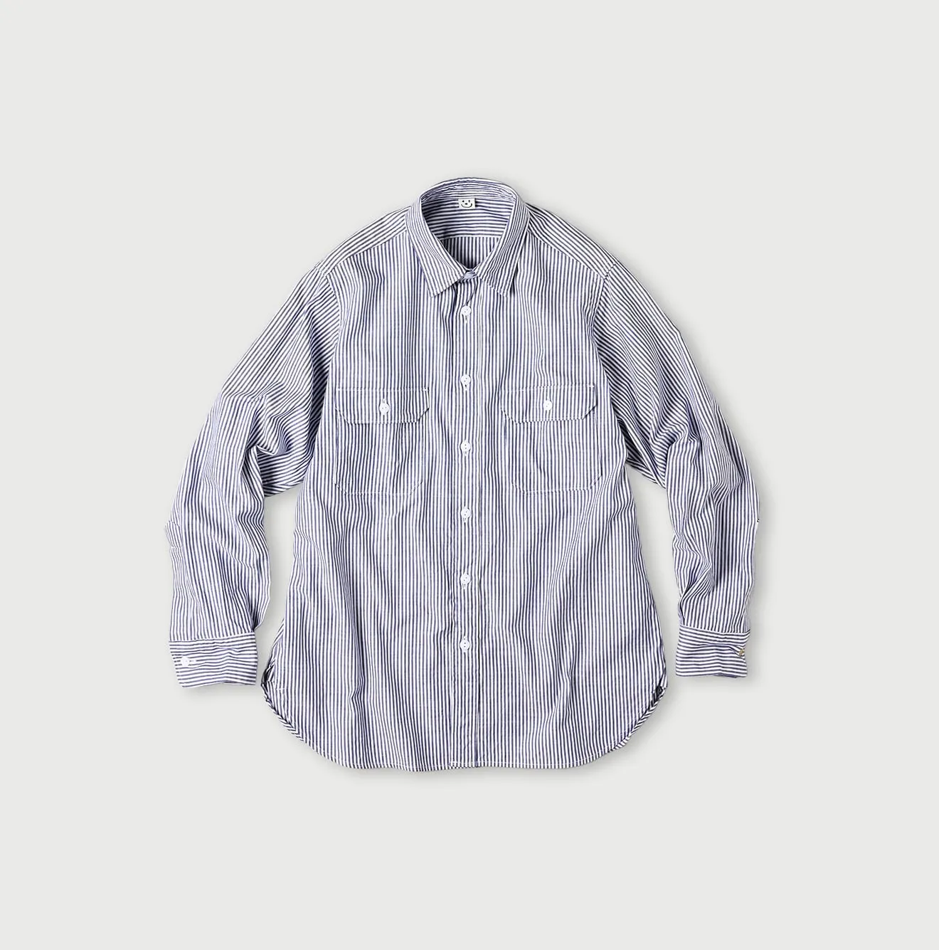 Supima Oxford 908 Military Shirt sold by 45r product image thumbnail 3
