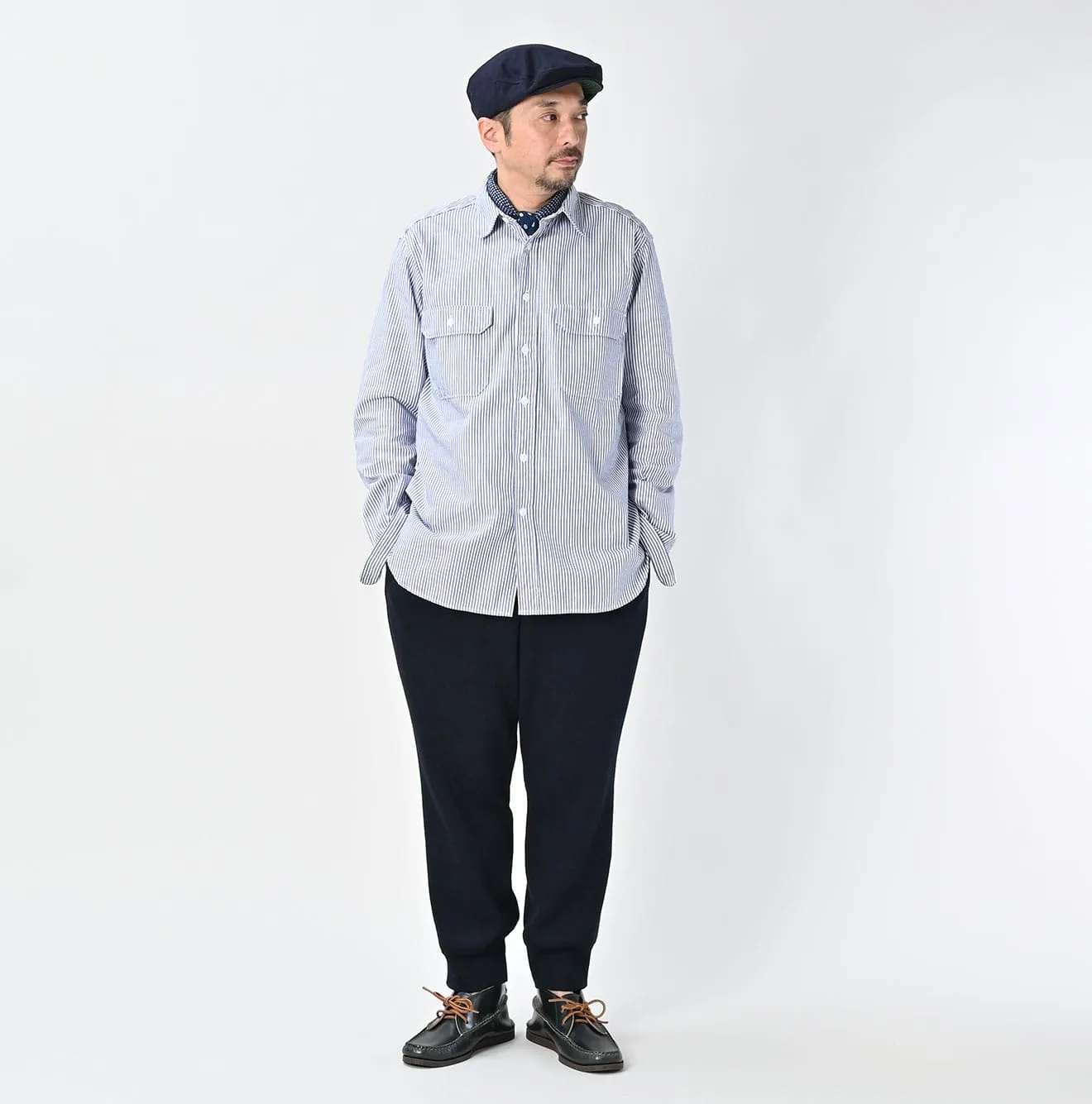 Supima Oxford 908 Military Shirt sold by 45r product image thumbnail 5