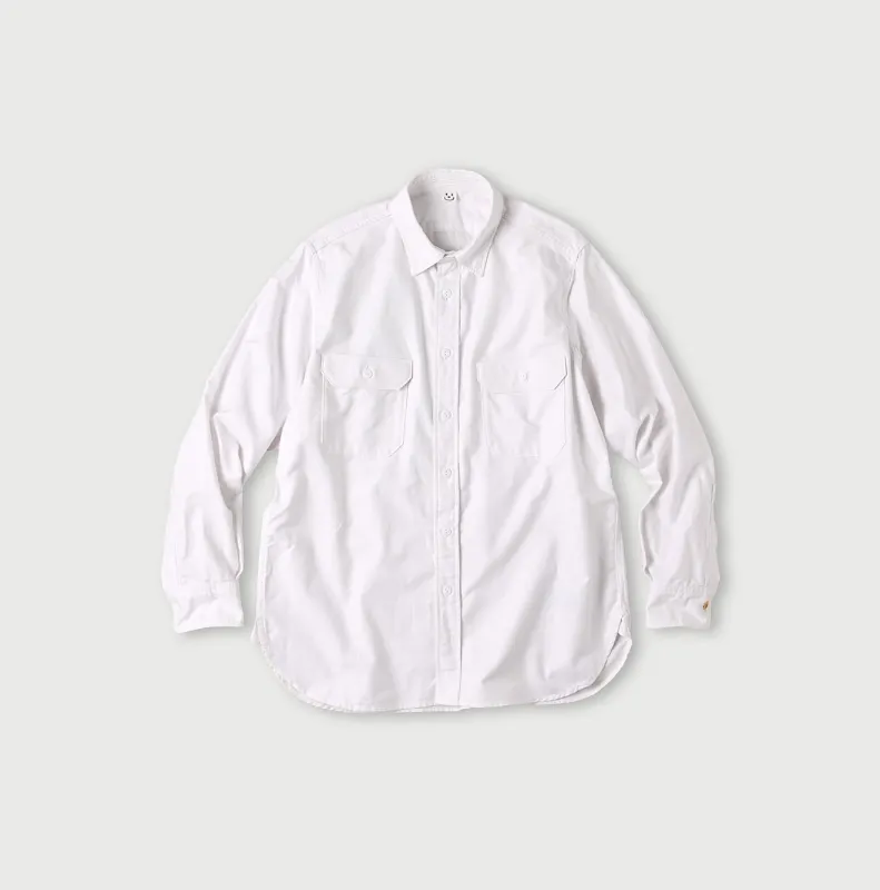 Supima Oxford 908 Military Shirt made by 45r