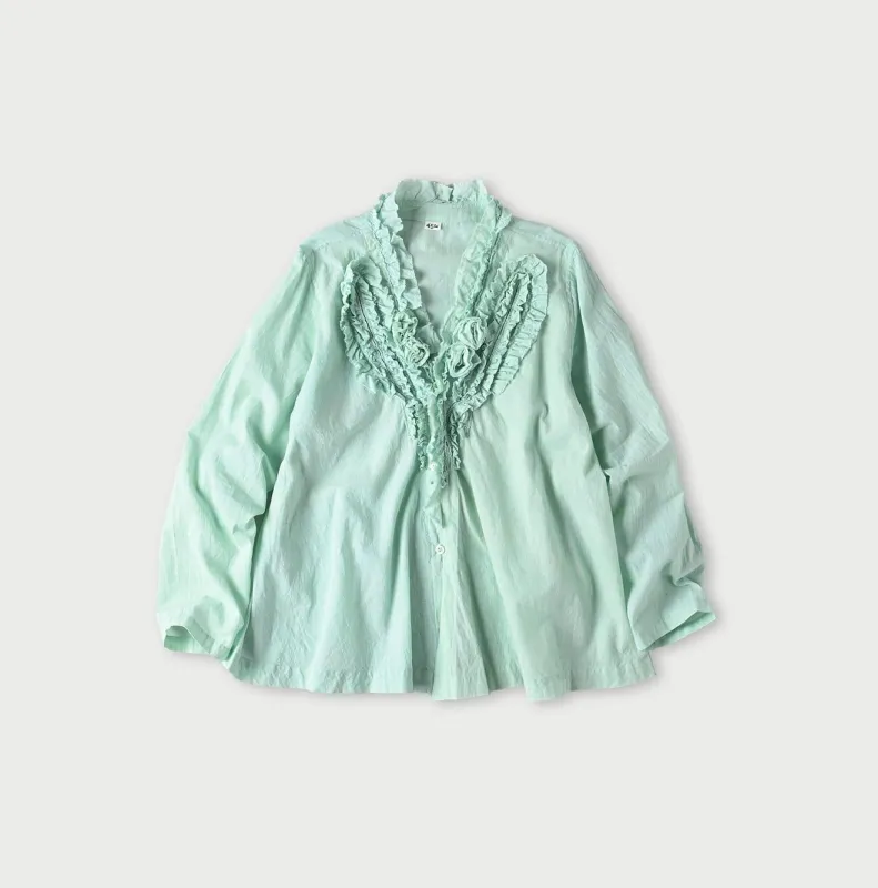 Khadi Frilled Cachecoeur made by 45r