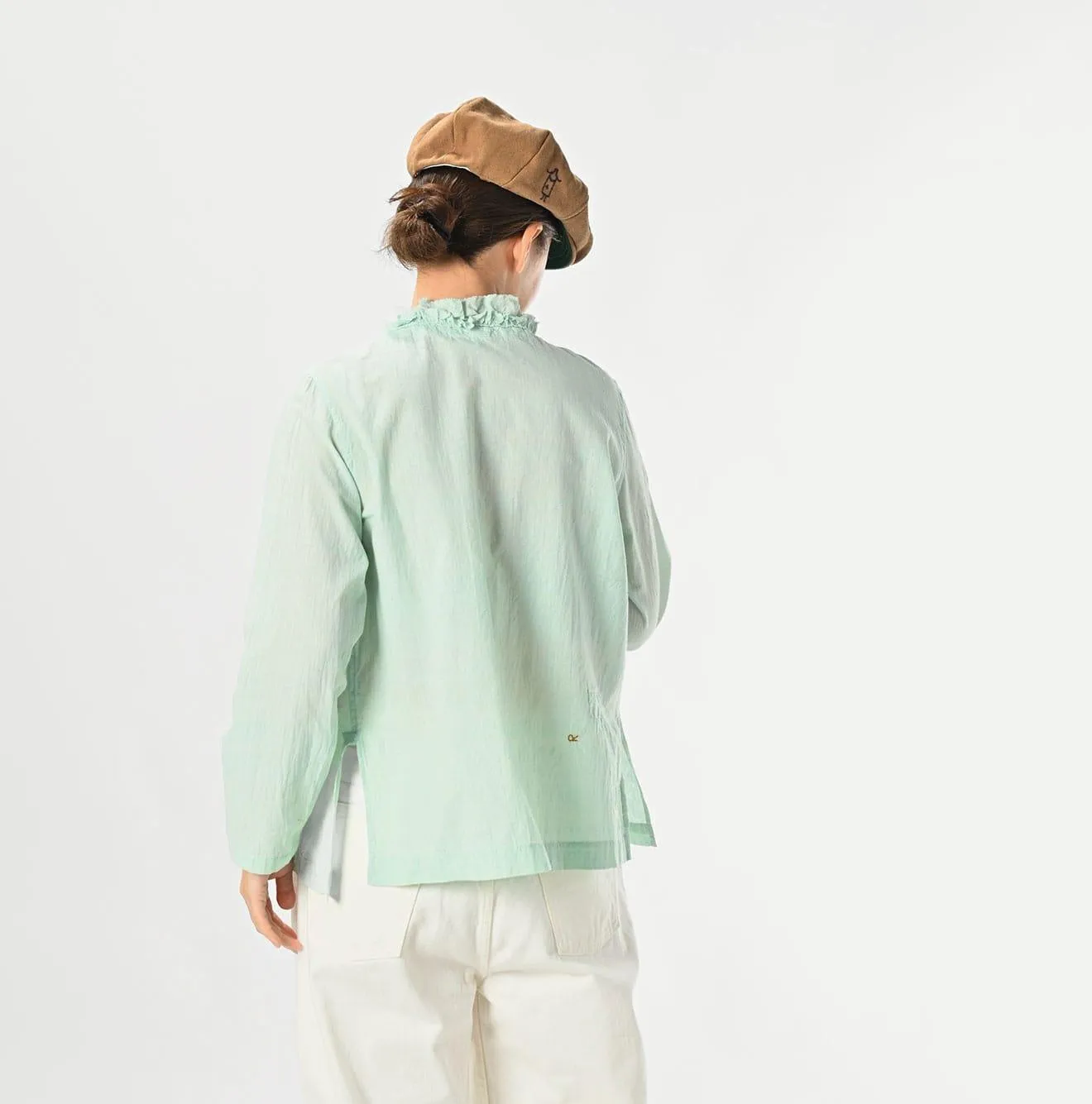 Khadi Frilled Cachecoeur sold by 45r product image thumbnail 5