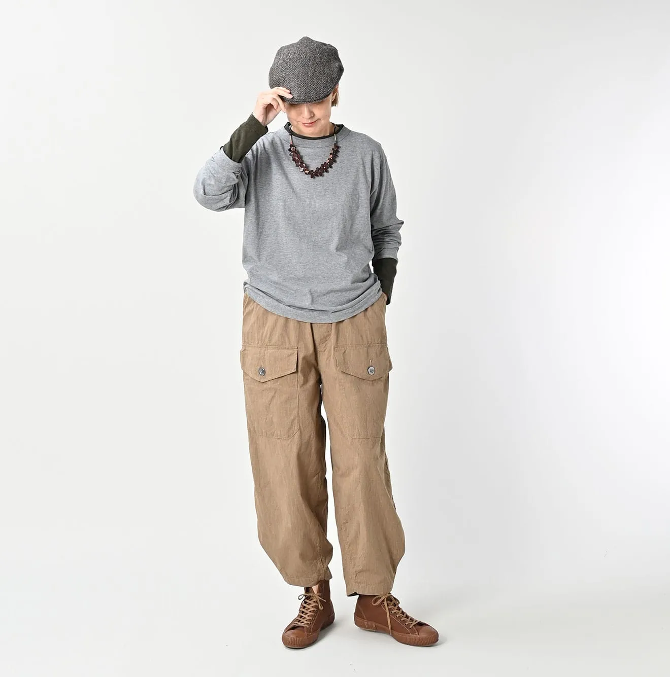 Ocean 908 Long Sleeve T-shirt (Top-dyed) sold by 45r product image thumbnail 4