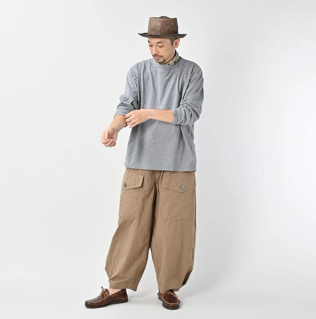 Ocean 908 Long Sleeve T-shirt (Top-dyed) sold by 45r product image thumbnail 5