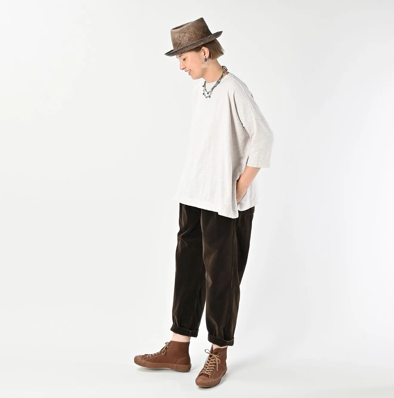 Big Slit T-shirt (Top-dyed) sold by 45r product image thumbnail 4