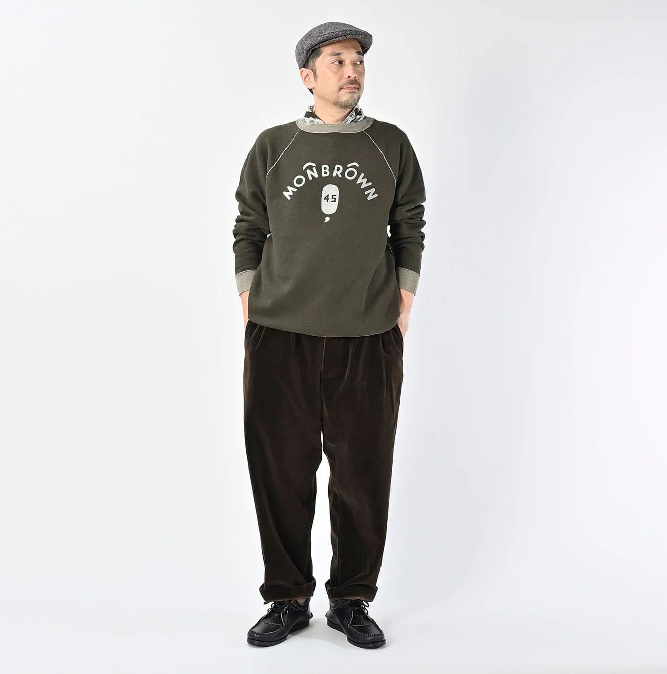 Cotton Fleece 908 Raglan Sweat (Top-dyed) sold by 45r product image thumbnail 3