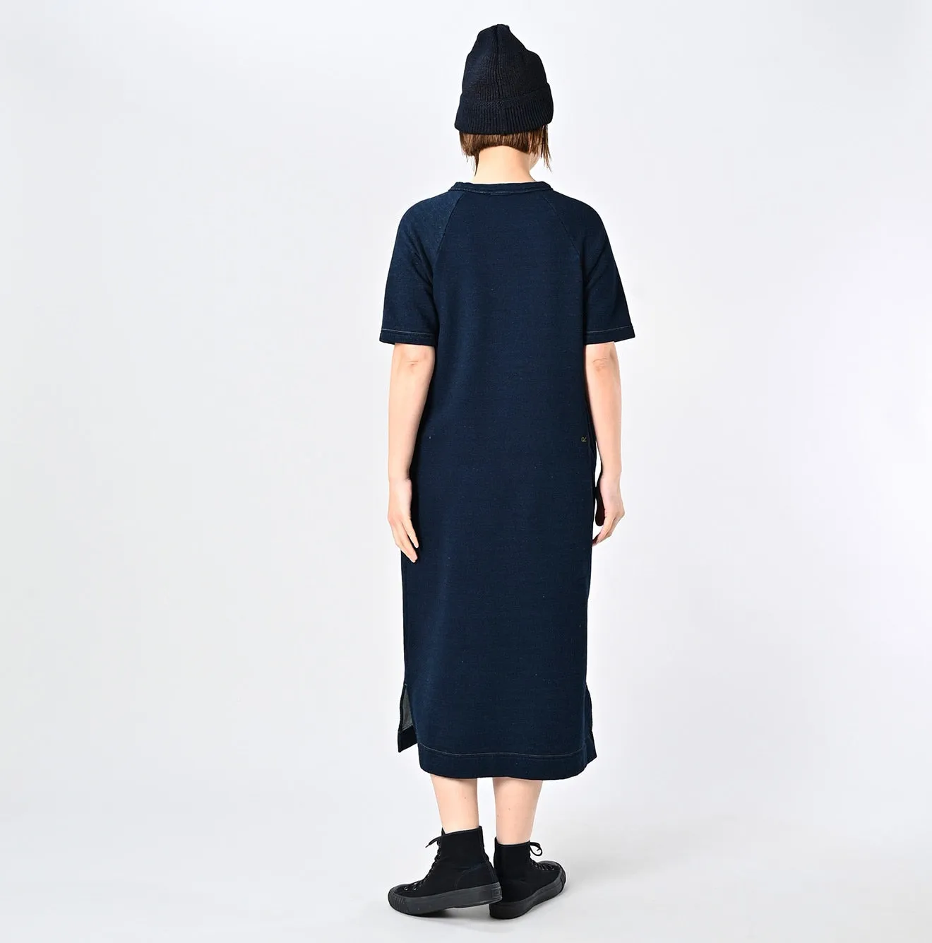Indigo Cotton Gauze Fleece College Dress sold by 45r product image thumbnail 4