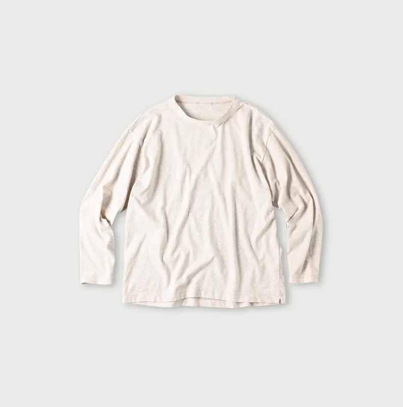 Ocean 908 Long Sleeve T-shirt (Top-dyed) made by 45r