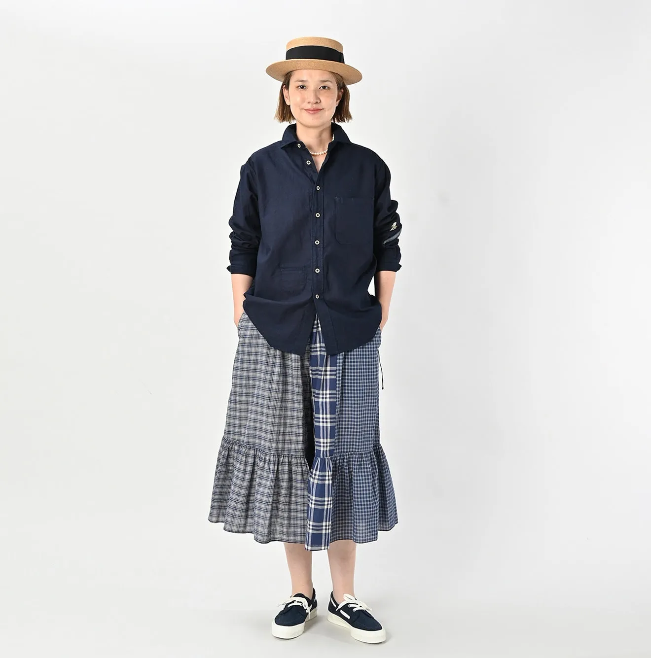 Indigo 504Oxford 908 Stiebee Shirt (Size 2) sold by 45r product image thumbnail 2