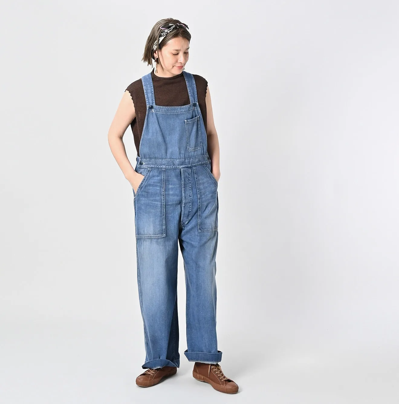 Monpetit Denim 908 Overall Distressed sold by 45r product image thumbnail 2