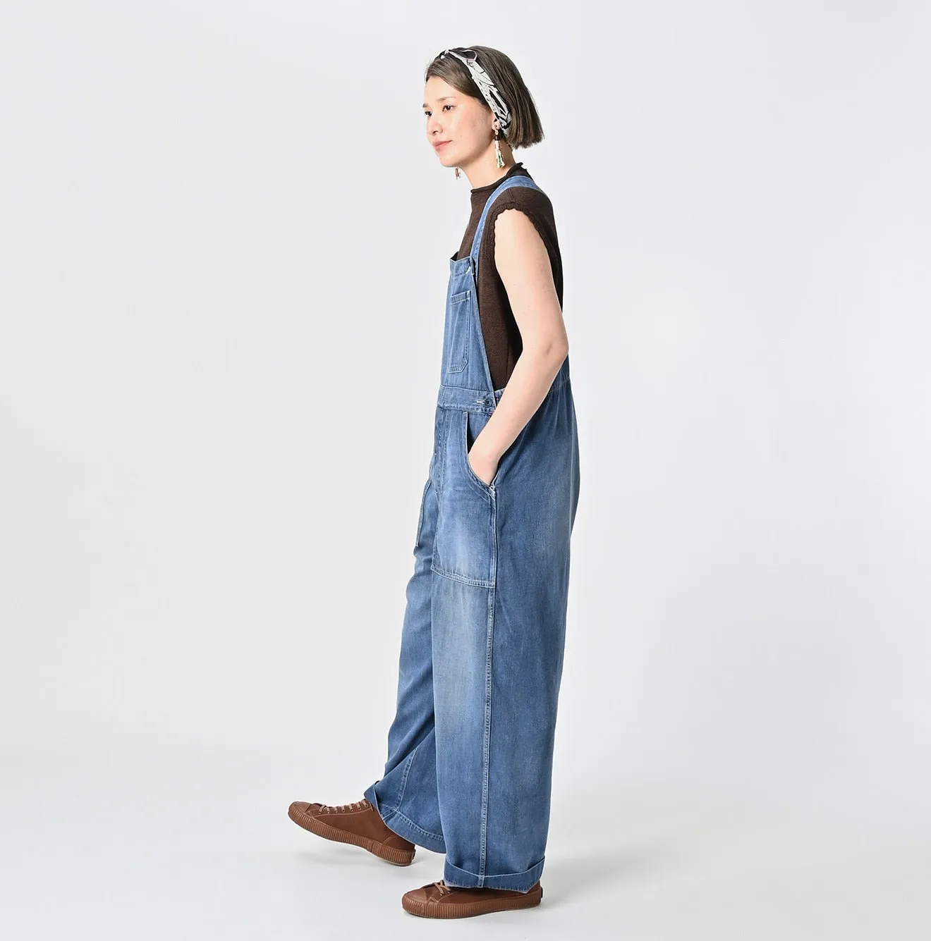 Monpetit Denim 908 Overall Distressed sold by 45r product image thumbnail 3