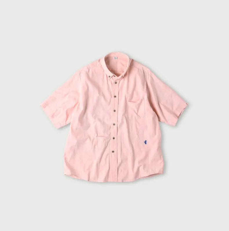 Khadi Ox Ocean Short Sleeve Shirt made by 45r