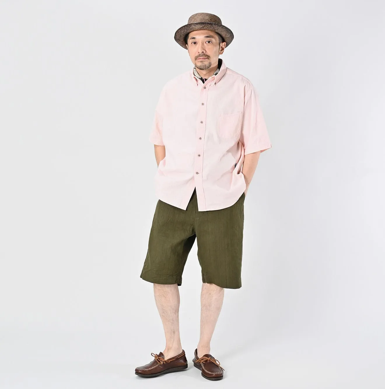 Khadi Ox Ocean Short Sleeve Shirt sold by 45r product image thumbnail 3