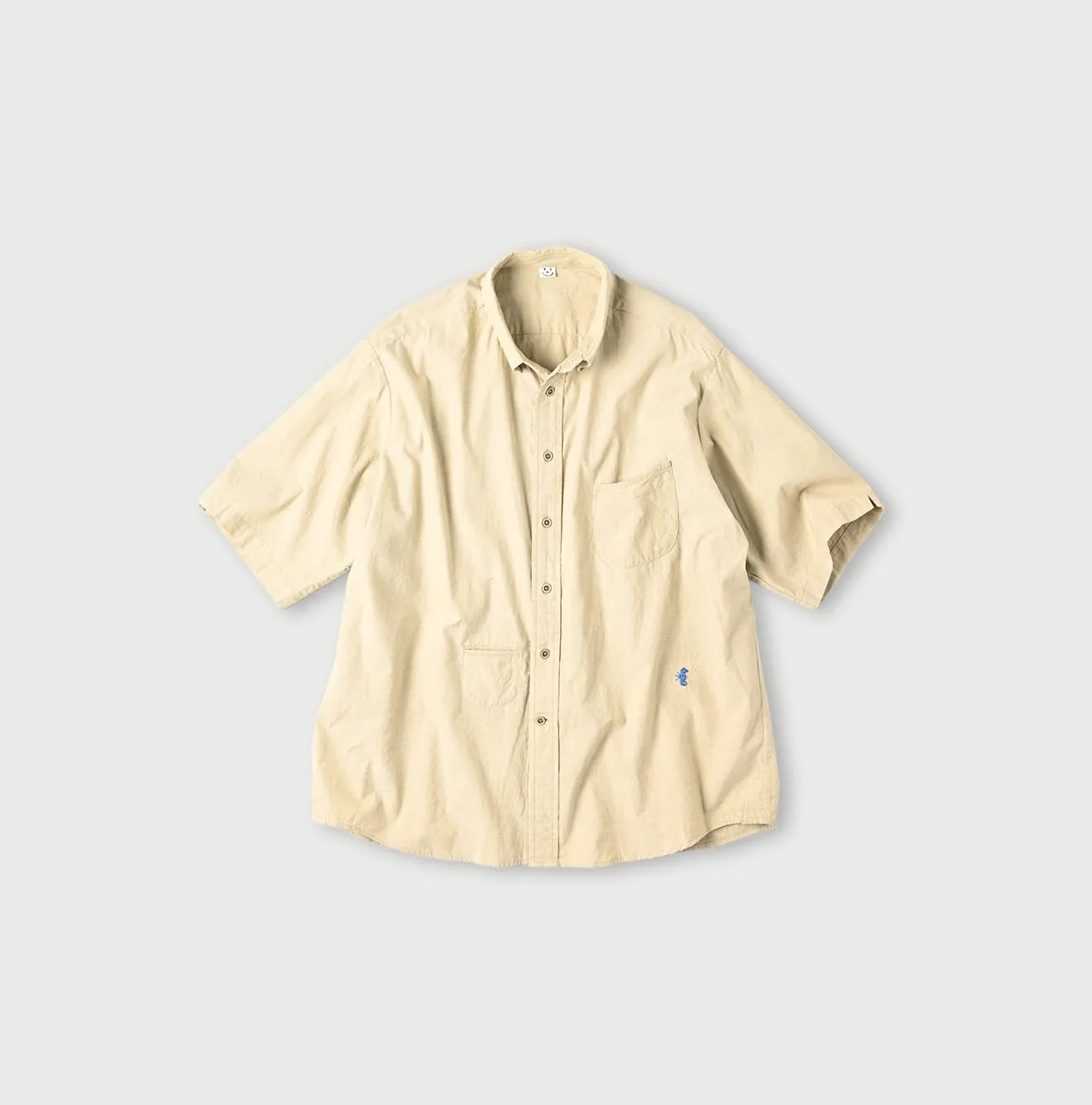 Khadi Ox Ocean Short Sleeve Shirt sold by 45r product image thumbnail 2