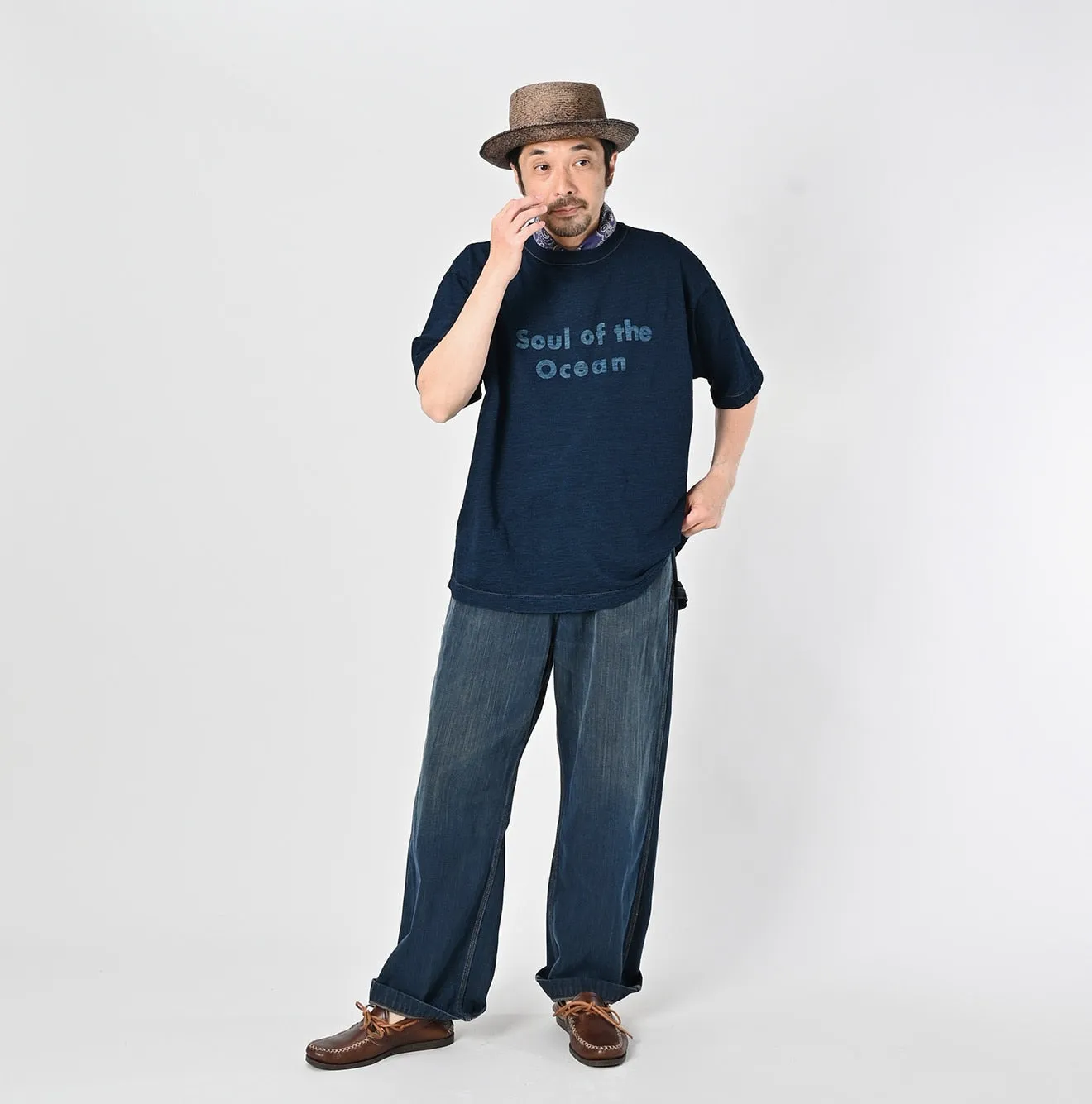 Indigo Soul of the Ocean 908 Ocean T-shirt sold by 45r product image thumbnail 3