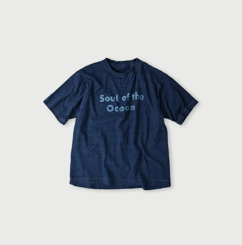 Indigo Soul of the Ocean 908 Ocean T-shirt (Size 2) made by 45r