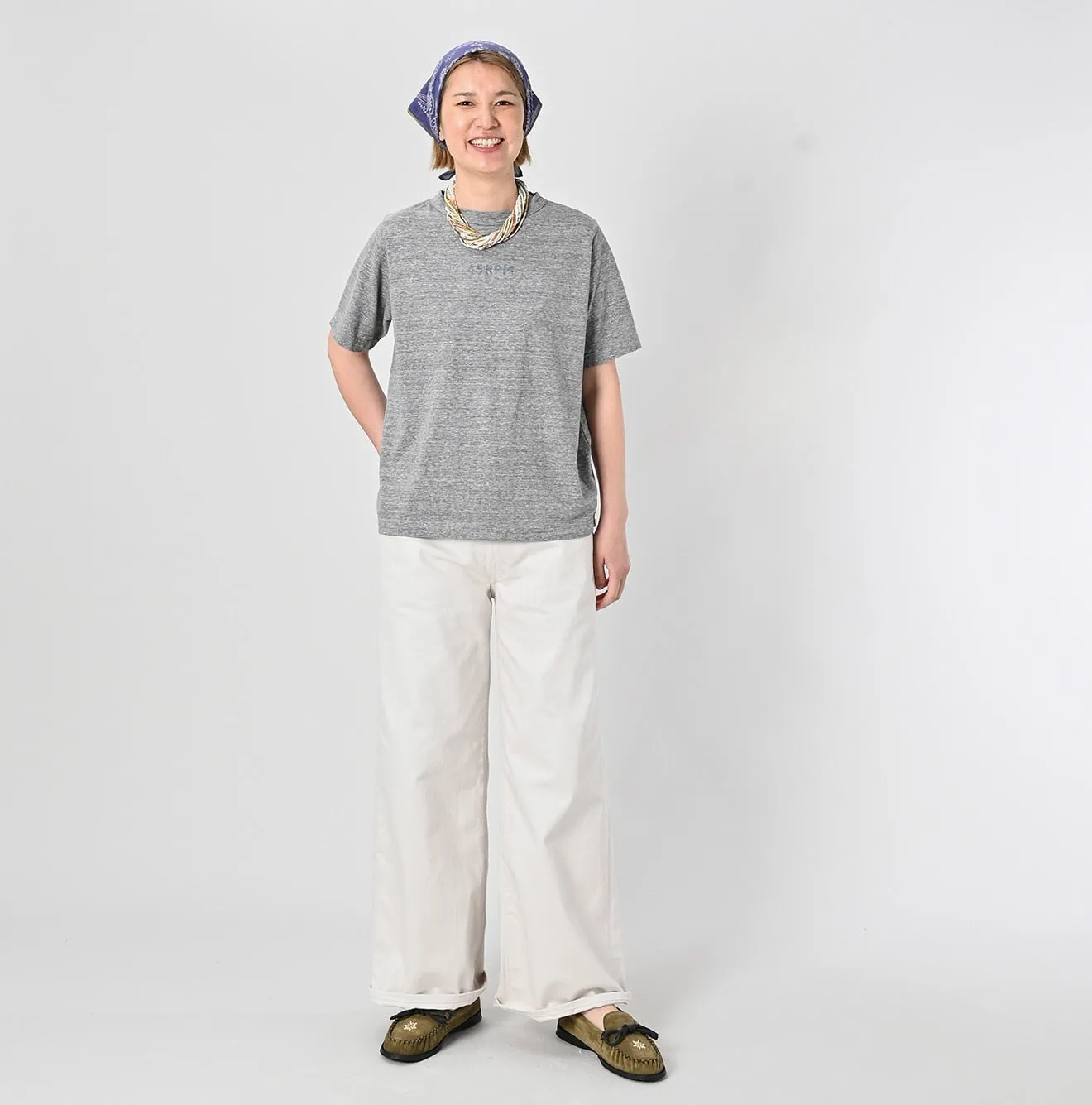 45 Star 908 Logo T-shirt (Top-dyed) sold by 45r product image thumbnail 2
