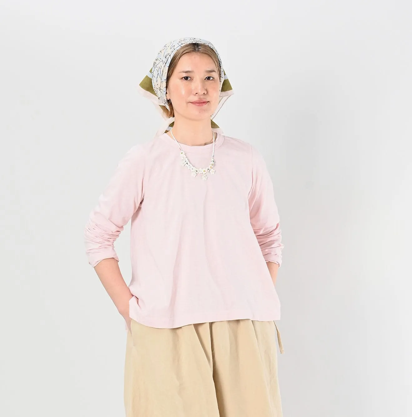 Supima Tenjiku Flare T-shirt sold by 45r product image thumbnail 3