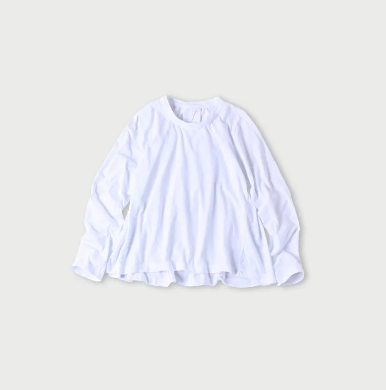 Supima Tenjiku Flare T-shirt made by 45r