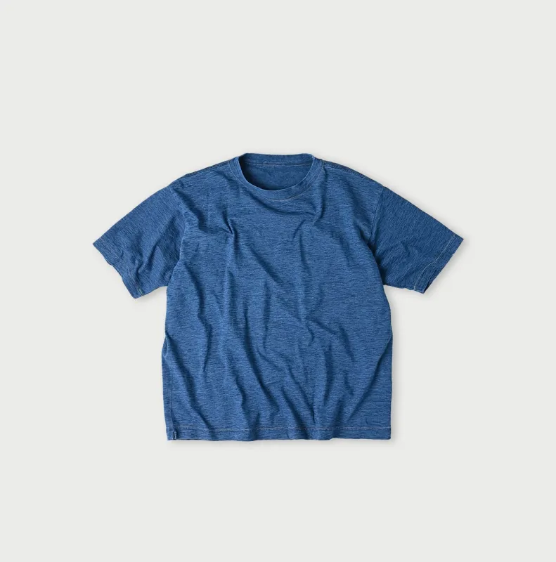 Indigo Ocean 908 Short Sleeve T-shirt Distressed made by 45r