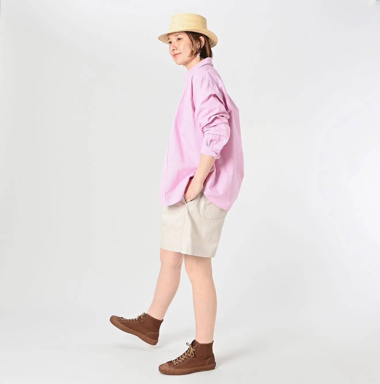 Compact Yarn 908 Ocean Buttondown Shirt sold by 45r product image thumbnail 2