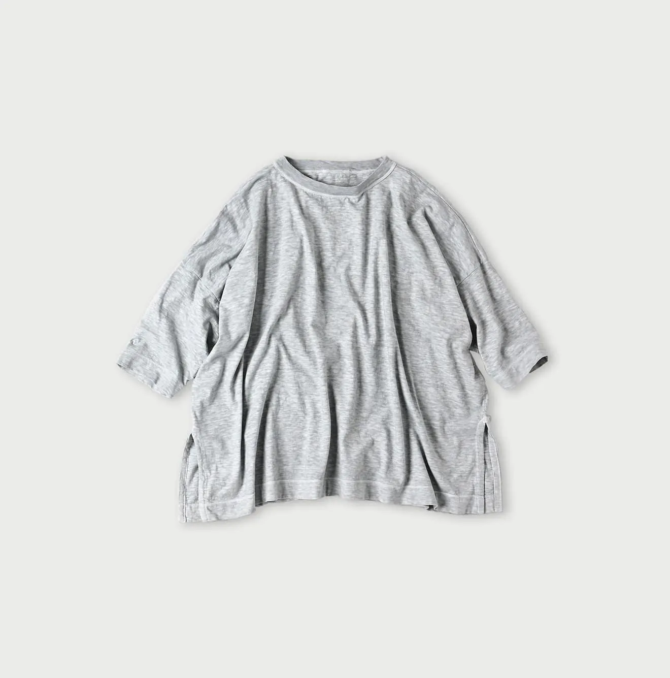 Botanical Dyed Big Slit T-shirt sold by 45r