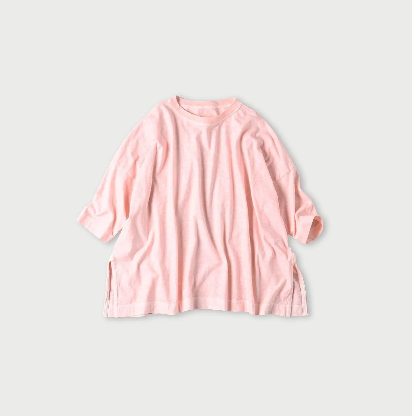 Botanical Dyed Big Slit T-shirt sold by 45r product image thumbnail 5