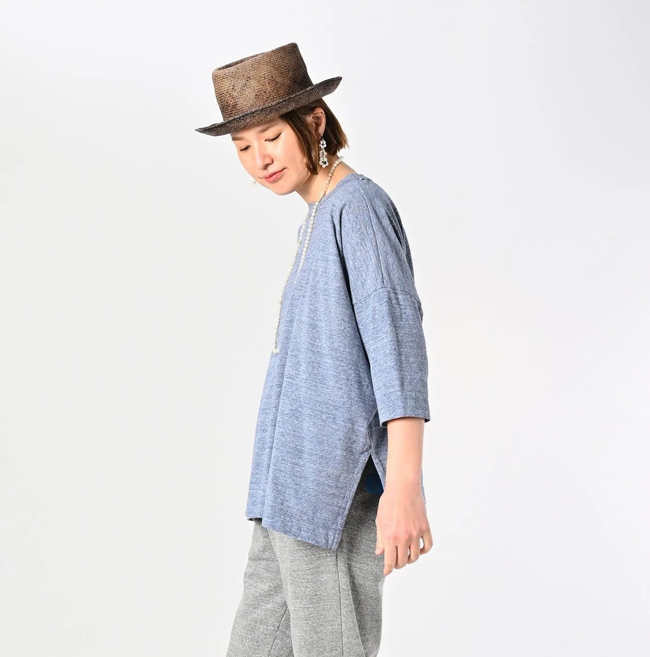 Big Slit T-shirt (Top-dyed) sold by 45r product image thumbnail 5