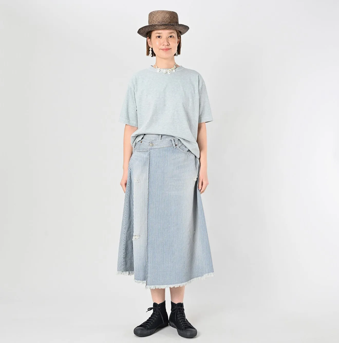 Botanical Dyed 908 Ocean Short Sleeve T-shirt sold by 45r product image thumbnail 2