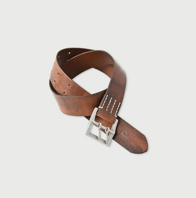 Vintage Leather Wide Belt sold by 45r