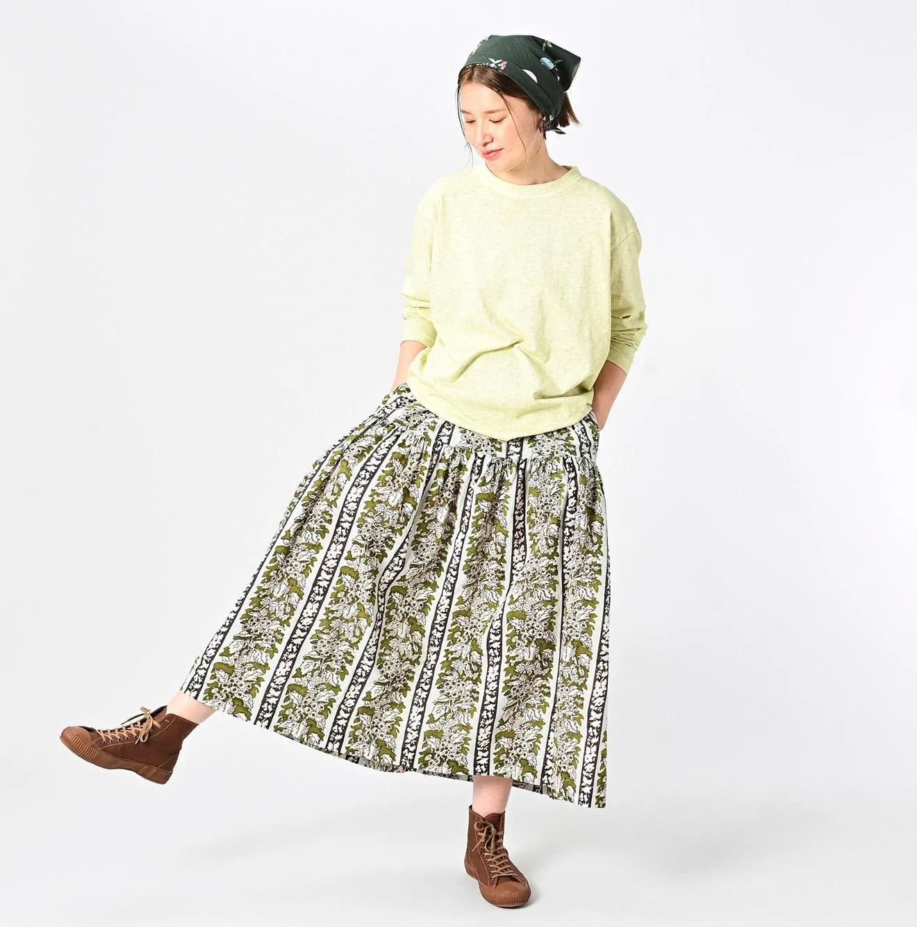 Botanical Dyed Ocean 908 Long Sleeve T-shirt sold by 45r product image thumbnail 3