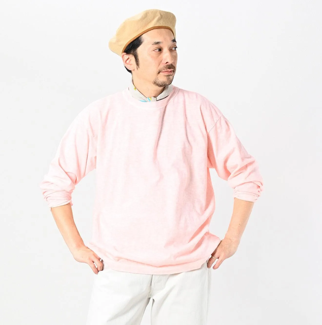 Botanical Dyed Ocean 908 Long Sleeve T-shirt sold by 45r product image thumbnail 4