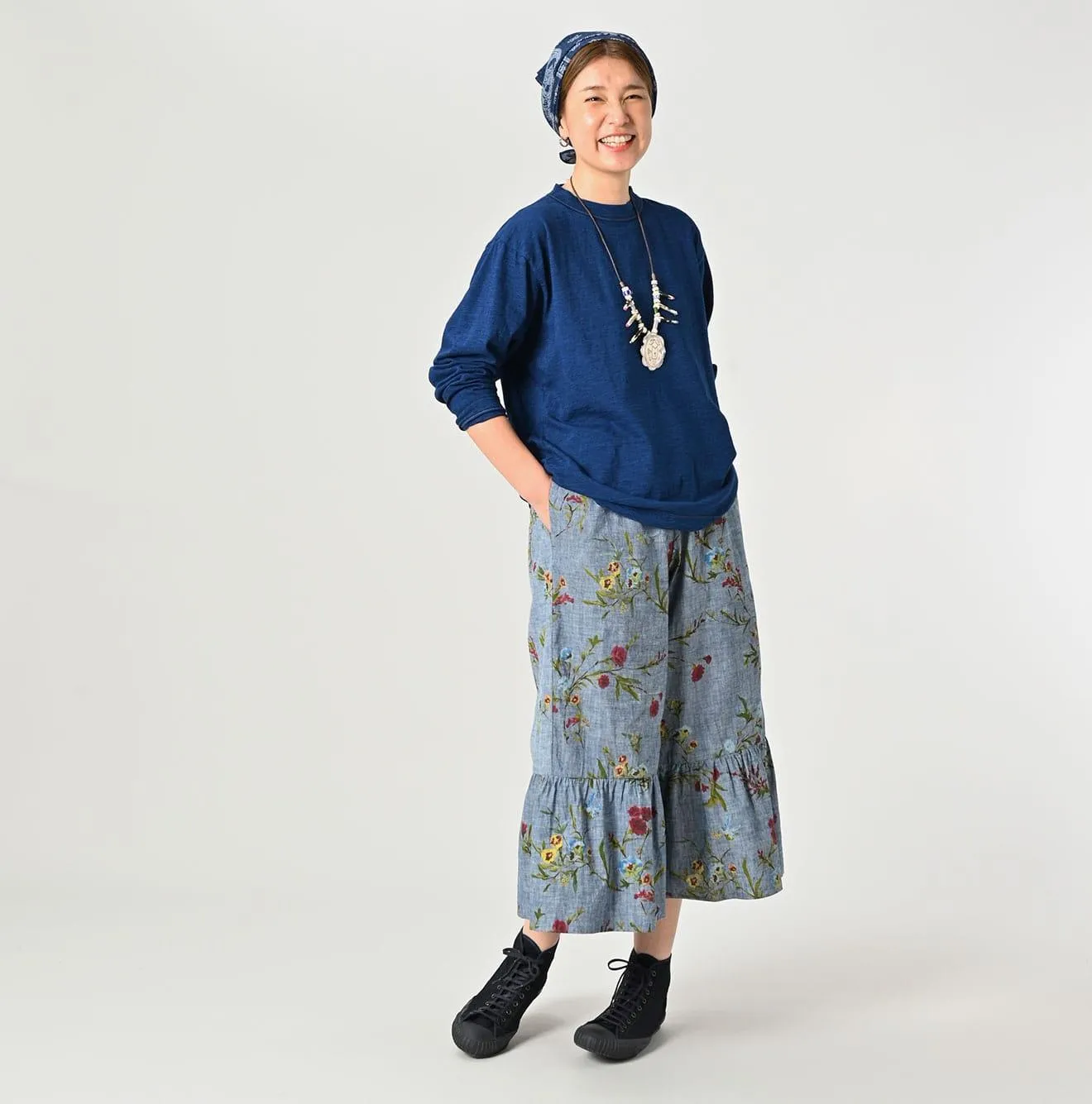 Indigo Ocean 908 Long Sleeve T-shirt sold by 45r product image thumbnail 2