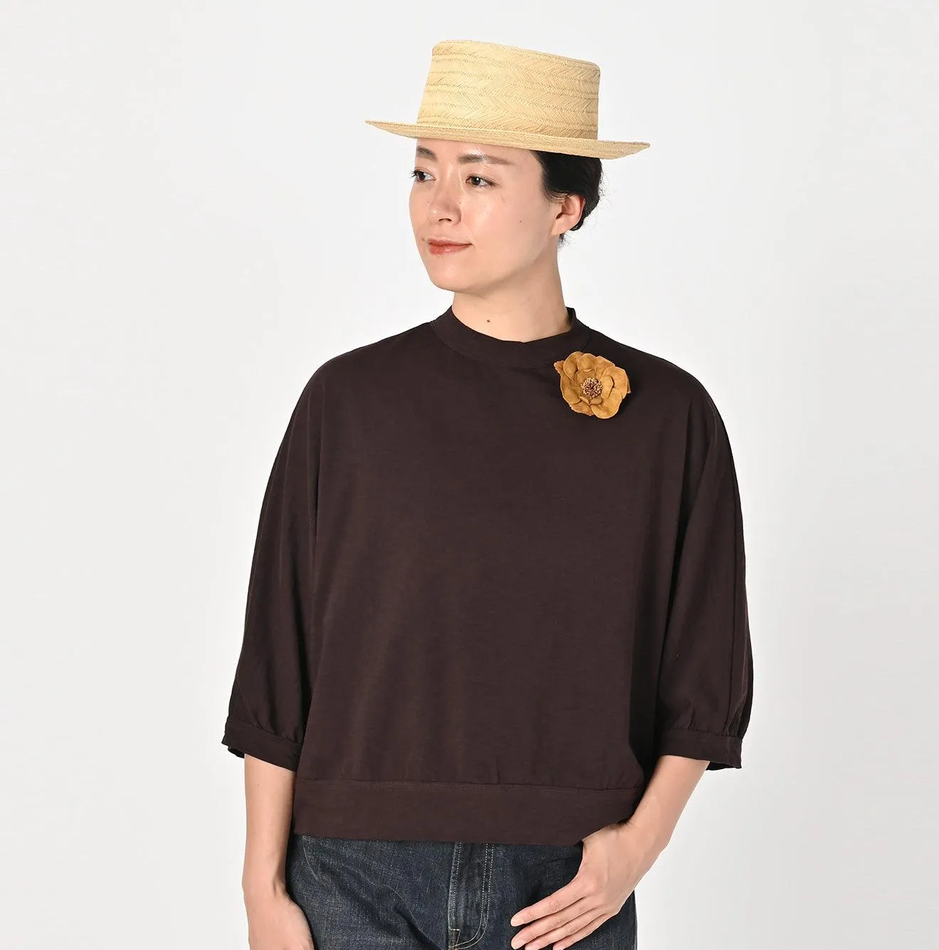Supima Tenjiku Dolman Sleeve T-shirt sold by 45r product image thumbnail 2