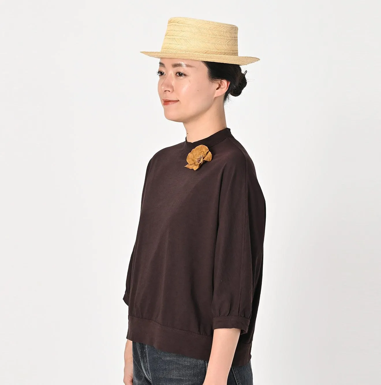 Supima Tenjiku Dolman Sleeve T-shirt sold by 45r product image thumbnail 3
