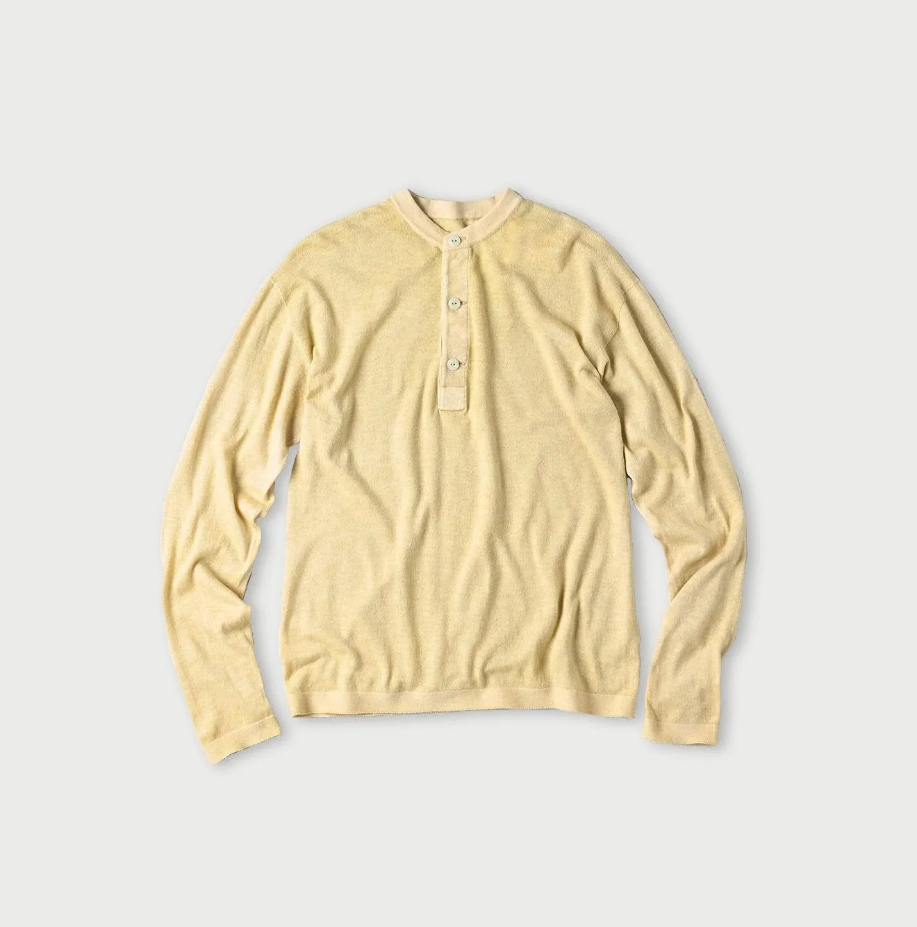 Botanical Dyed Super Gauze Wholegarment 908 Henley sold by 45r product image thumbnail 2