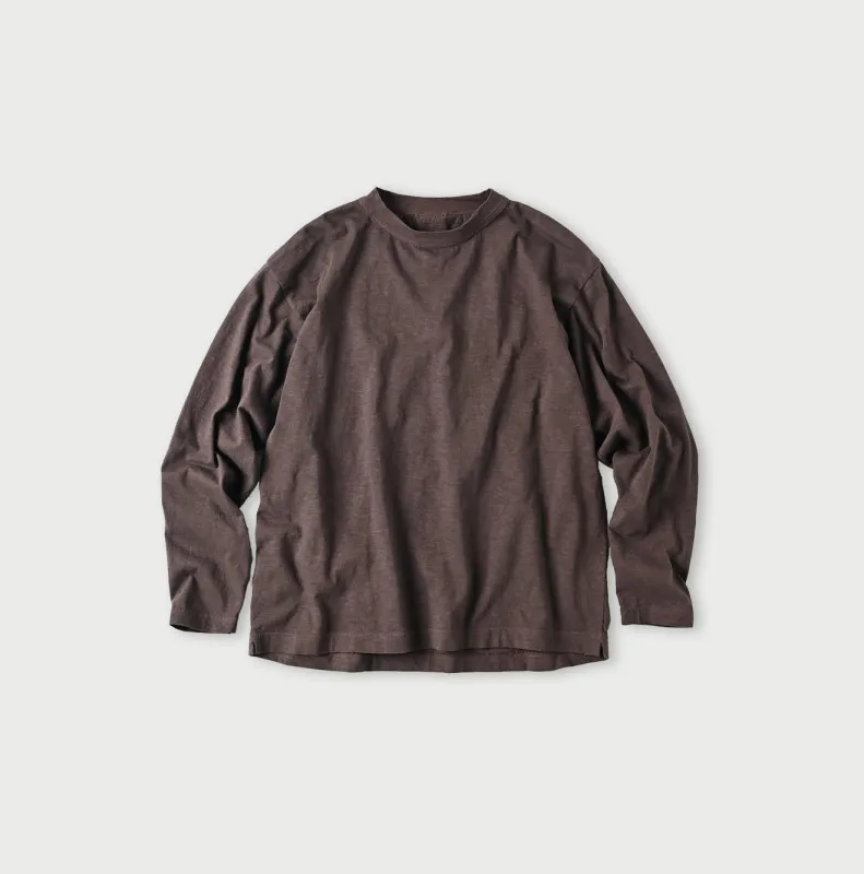 Botanical Dyed Ocean 908 Long Sleeve T-shirt made by 45r