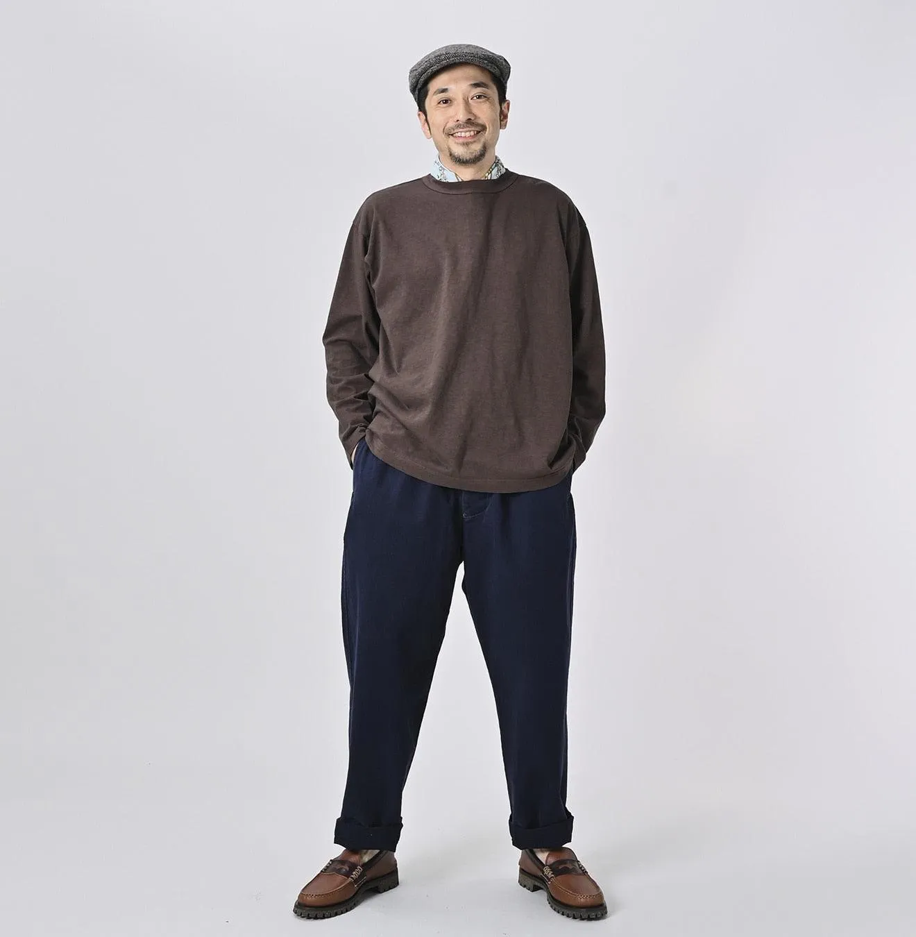 Botanical Dyed Ocean 908 Long Sleeve T-shirt sold by 45r product image thumbnail 4