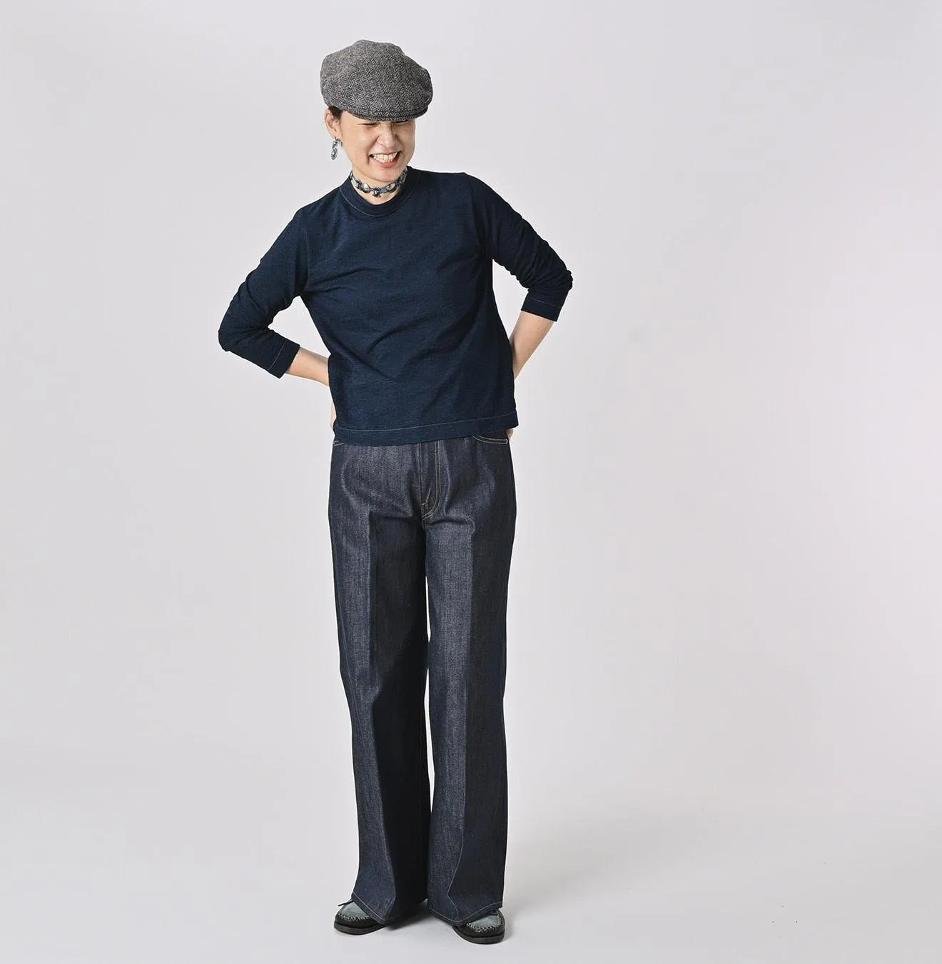Indigo Square T-shirt sold by 45r product image thumbnail 3