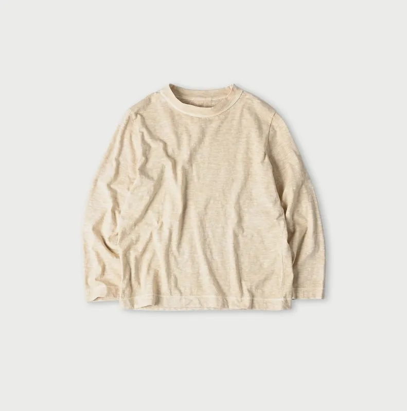 Botanical Dyed Square T-shirt made by 45r