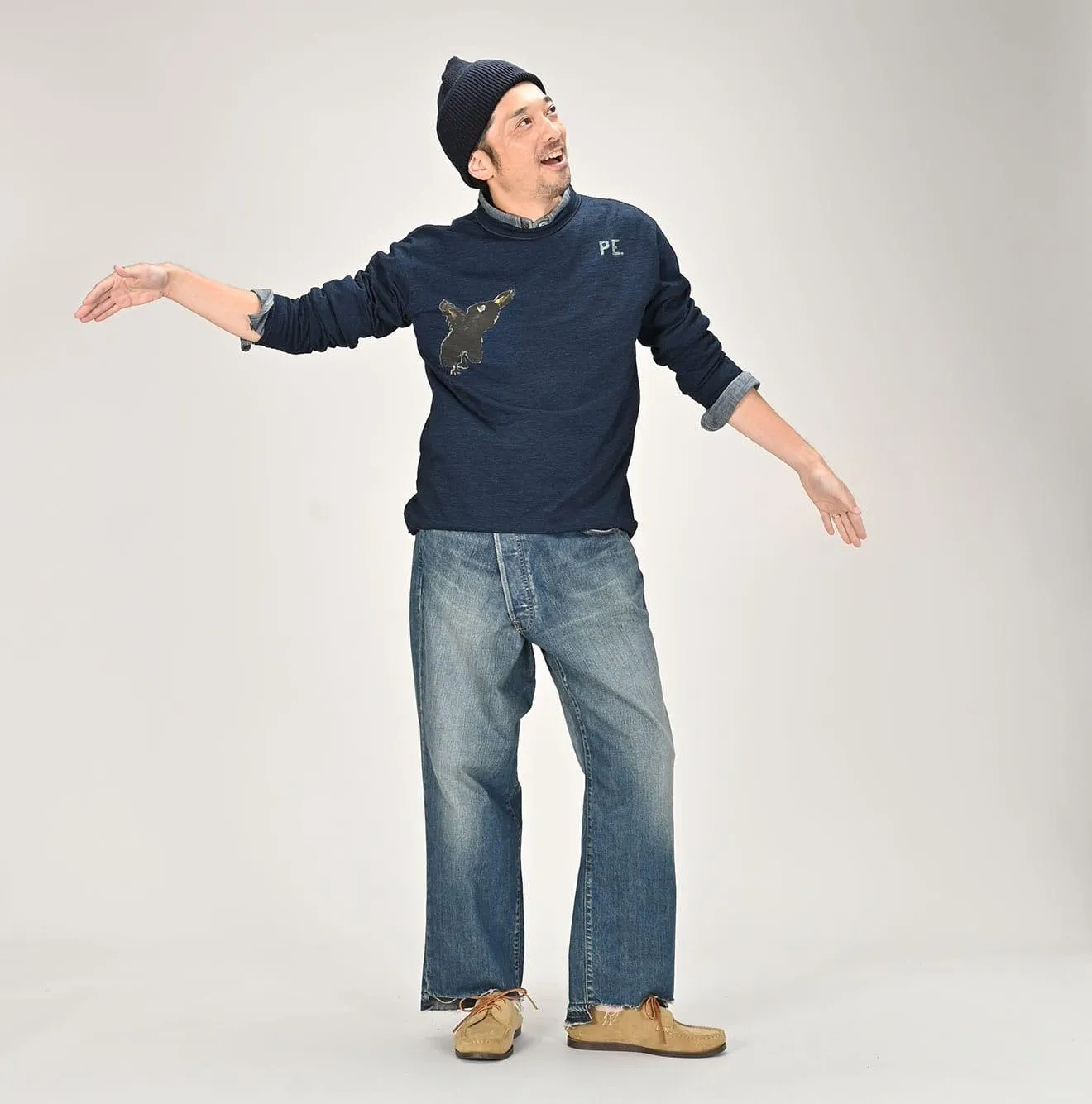 Indigo PEPE Vetouch 908 T-shirt sold by 45r product image thumbnail 3