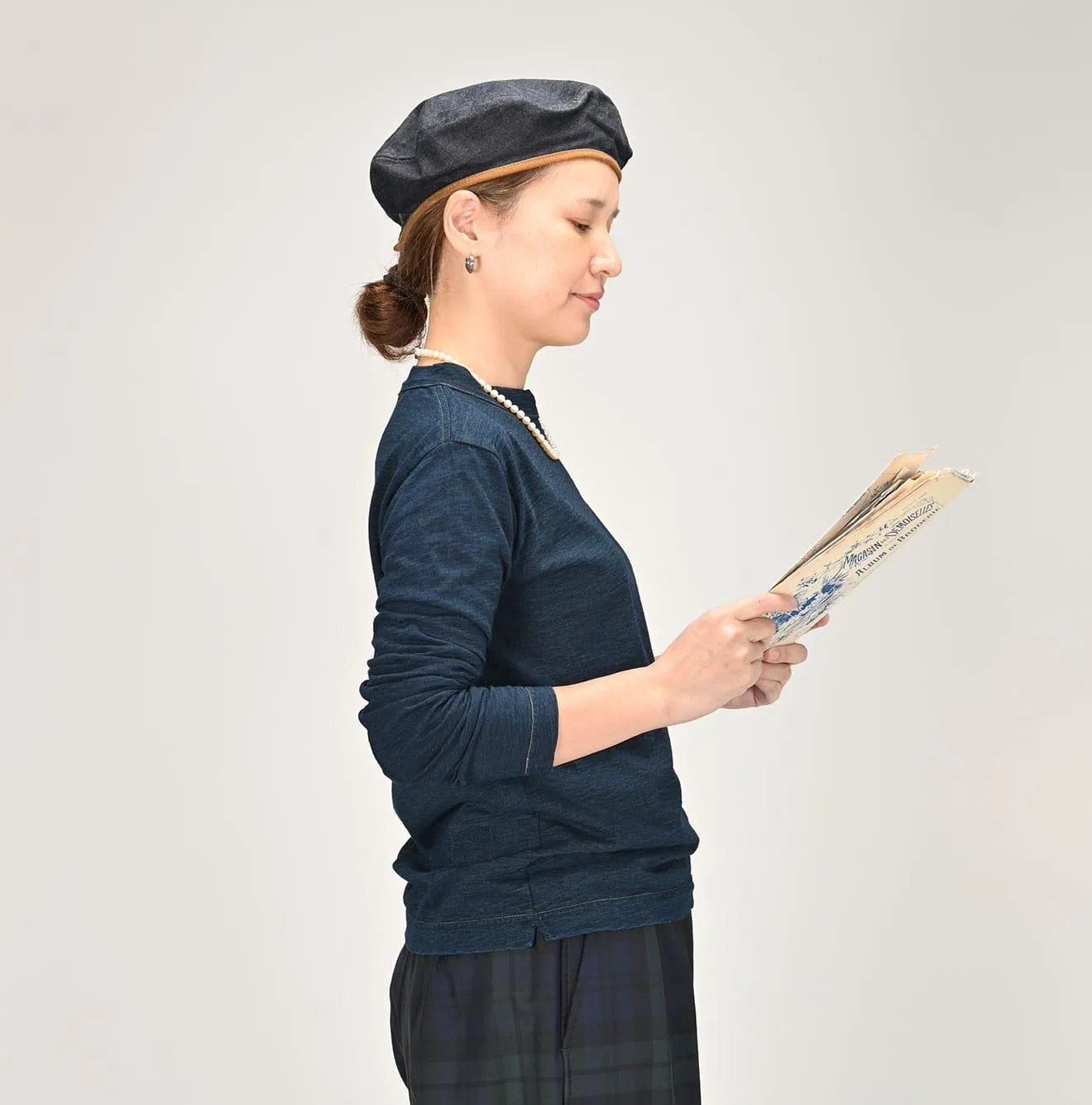 Indigo 908 45 Star Long Sleeve T-shirt sold by 45r product image thumbnail 4