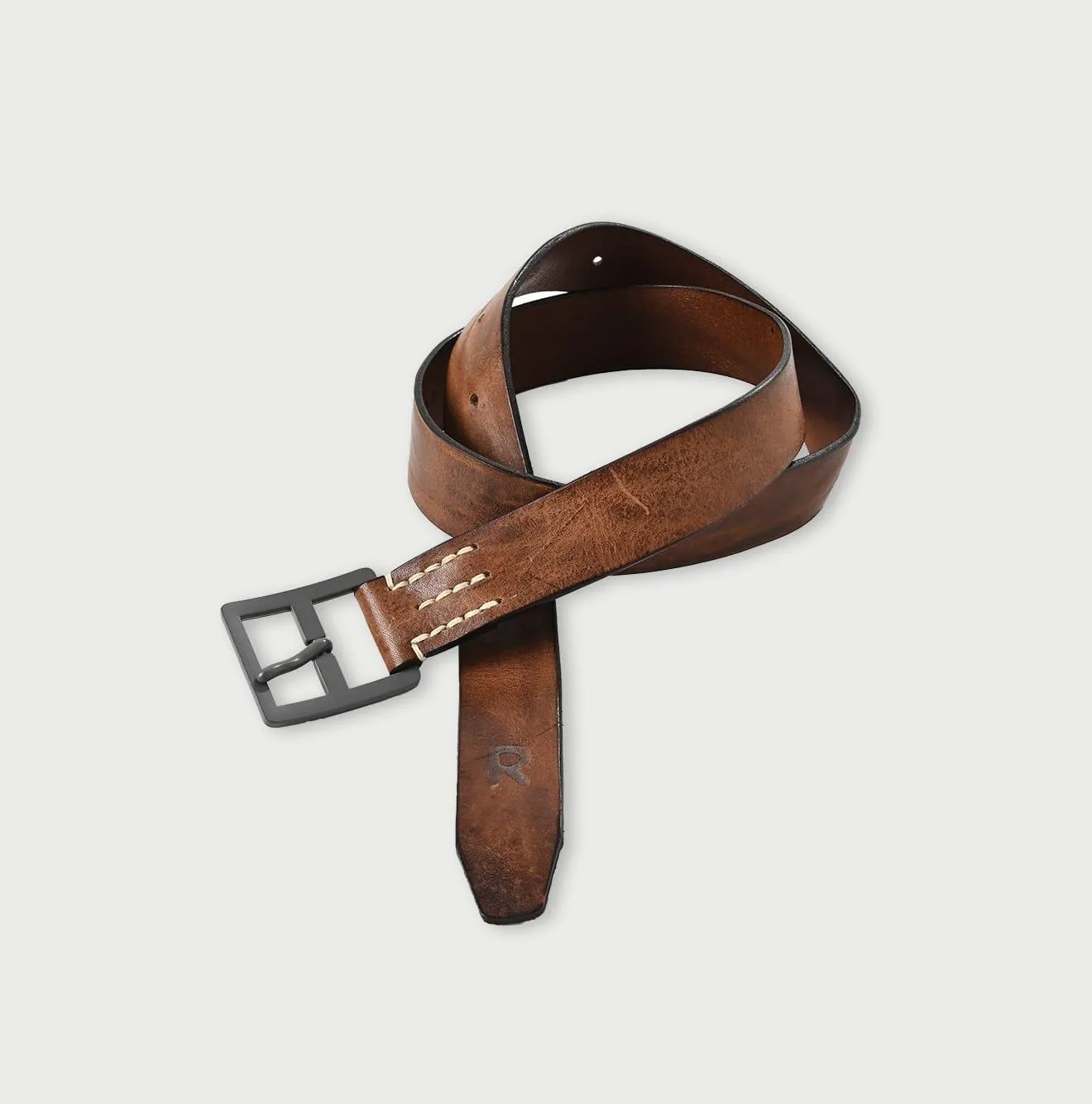 Vintage Leather Belt Wide (Size 3) sold by 45r product image thumbnail 3