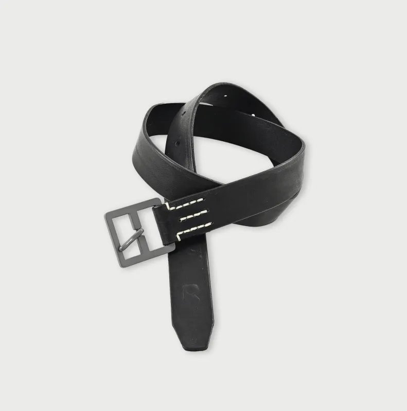 Vintage Leather Belt Wide (Size 3) sold by 45r