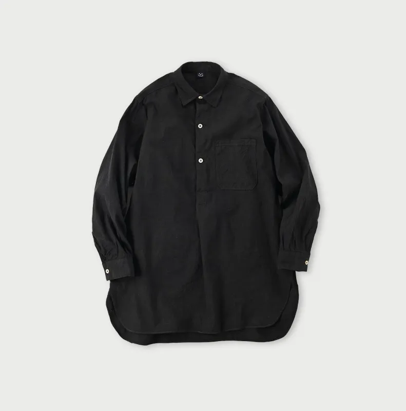 Khadi Oxford 908 Grandpa Pullover Shirt made by 45r