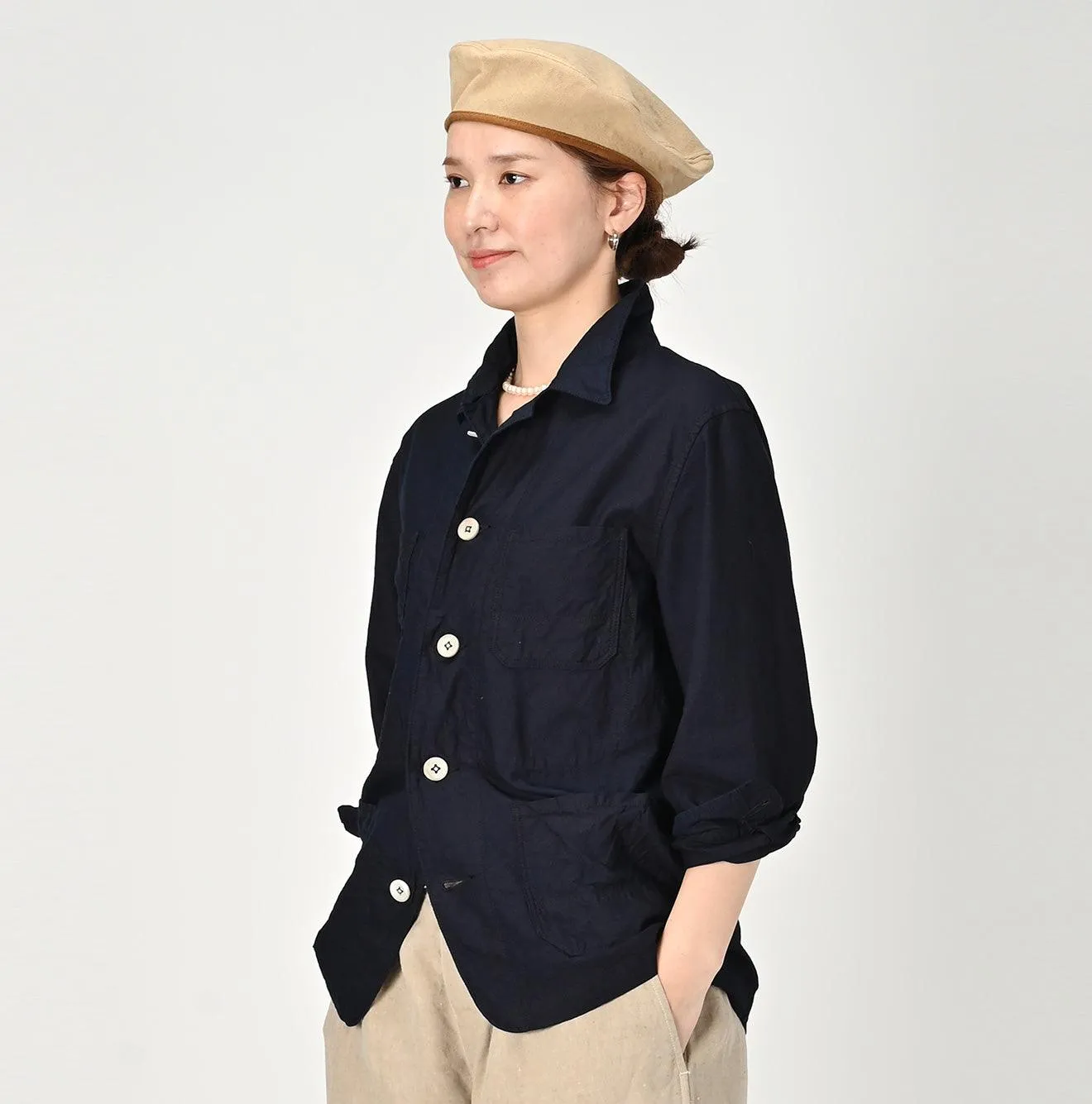Indigo 504 Oxford 908 4pocket Shirt sold by 45r product image thumbnail 4