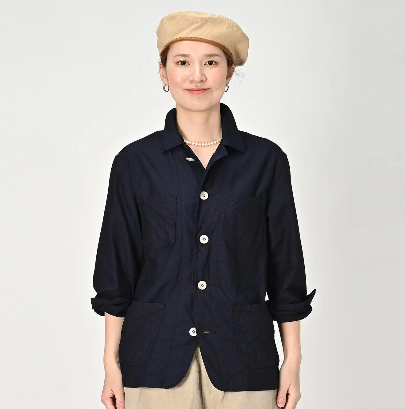 Indigo 504 Oxford 908 4pocket Shirt sold by 45r product image thumbnail 3