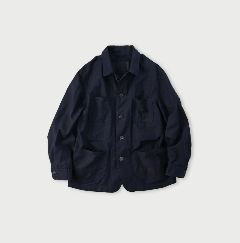 Indigo Supima Oxford 908 4pocket Shirt made by 45r