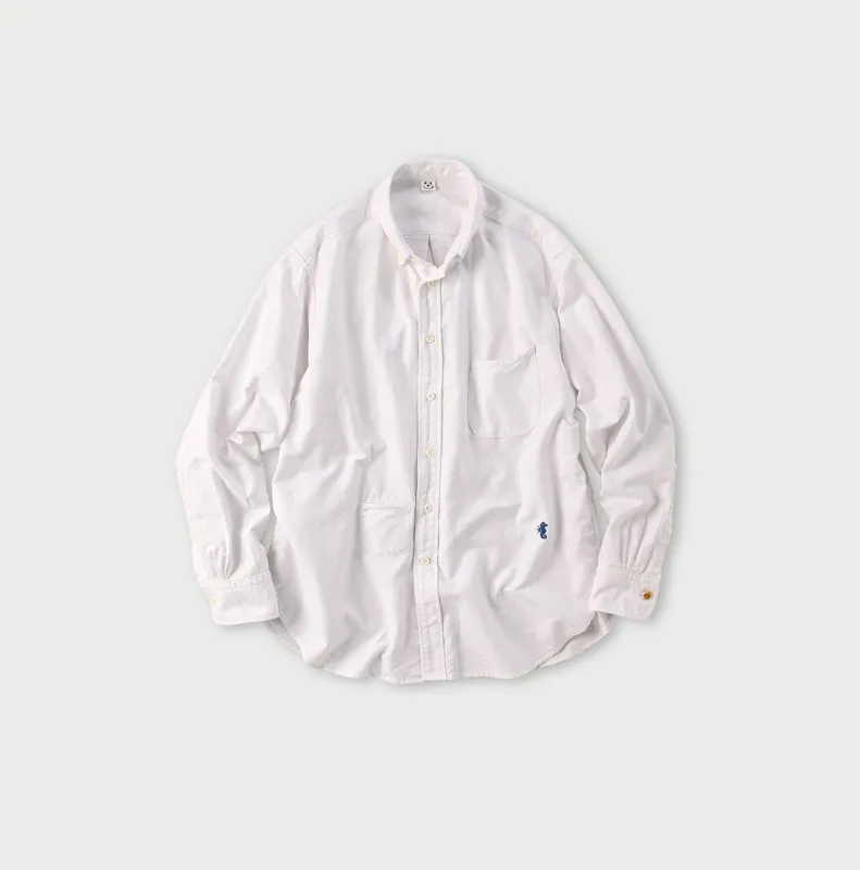 Supima Oxford 908 Ocean Buttondown Shirt made by 45r