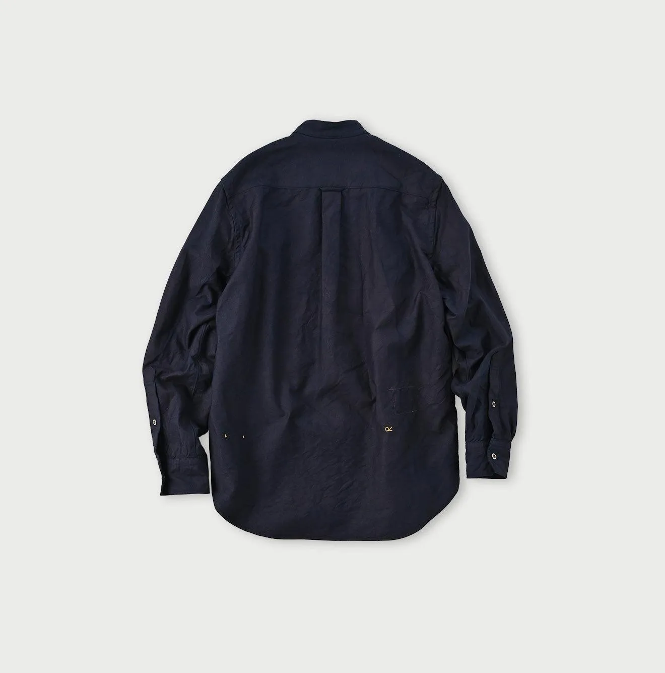 Indigo Supima Oxford 908 Pintuck Shirt sold by 45r product image thumbnail 2